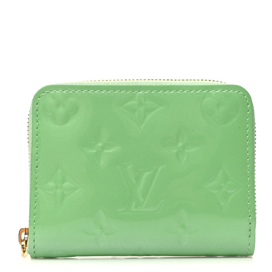 小物 LOUIS VUITTON WALLET vernis Louis Vuitton Vernis Pearl White Patent Leather Bifold