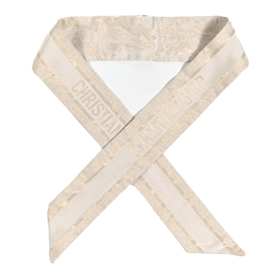スカーフ Dior Dioriviera Toile De Jouy Sauvage Mitzah Scarf Dioriviera Toile de Jouy Sauvage Mitzah Scarf White and