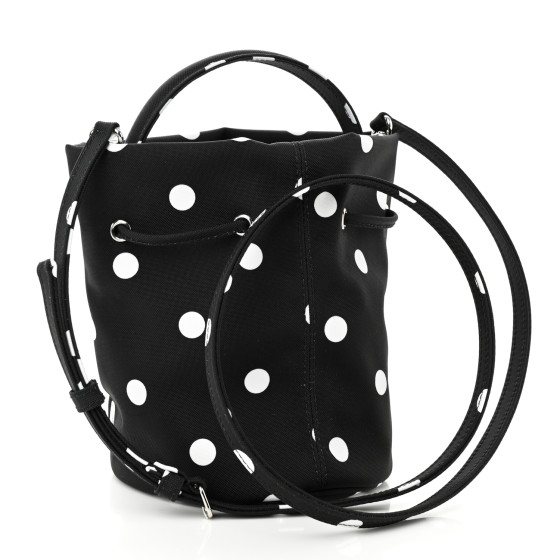 ☆送料関税込☆BALENCIAGA WHEEL RECYLED NYLON XS BUCKET BAG☆ 131767-