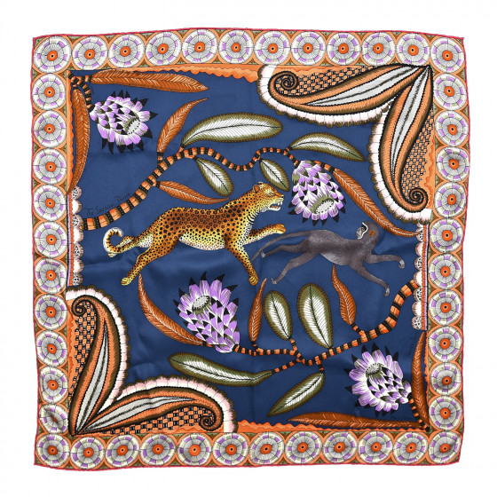 a*n様 Hermes The Savana Dance シルク カレ70 エル HERMES Silk Savana Dance Scarf 70 394903 | FASHIONPHILE