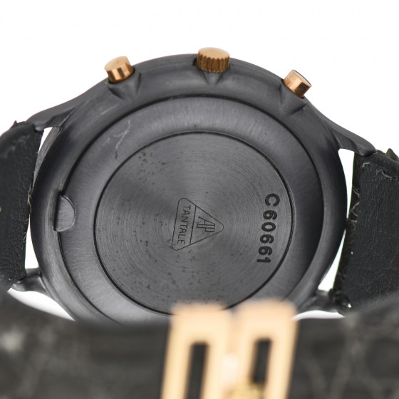 呂蒙 AUDEMARS PIGUET Tantalum 18K Rose Gold 40.5mm Jules Audemars
