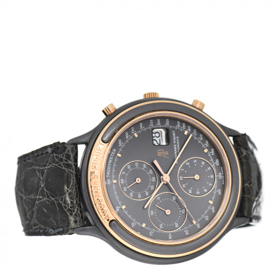 呂蒙 AUDEMARS PIGUET Tantalum 18K Rose Gold 40.5mm Jules Audemars