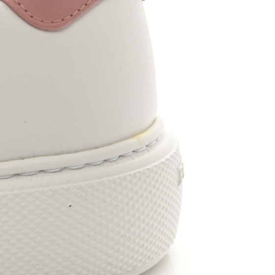 PRADA ヒール 白ピンク WMNS) PRADA Downtown Leather Sneakers 'White Pink