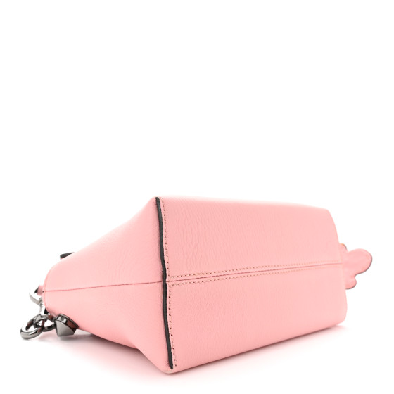 【送料&関税込】Fendi Light Pink Stretch Silk Blend Mini Dre Fendi Feel Leather Pink | Fendi