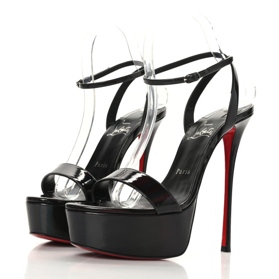 CHRISTIAN LOUBOUTIN Patent Psychic Loubi Queen Alta 150