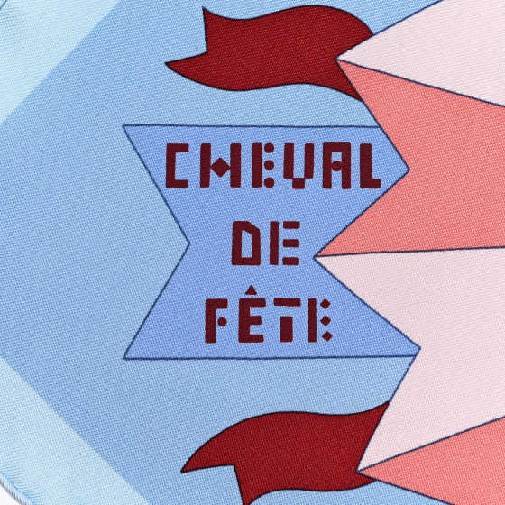 HERMES CHEVAL DE FETE スカーフ 90cm Cheval de Fete – Miss Bugis