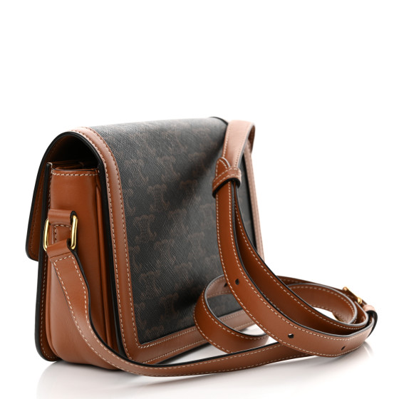 ショルダーバッグ・ポシェット TEEN TRIOMPHE CANVAS TRIOMPHE CELINE Coated Canvas Teen Triomphe Shoulder Bag | Tuckernuck
