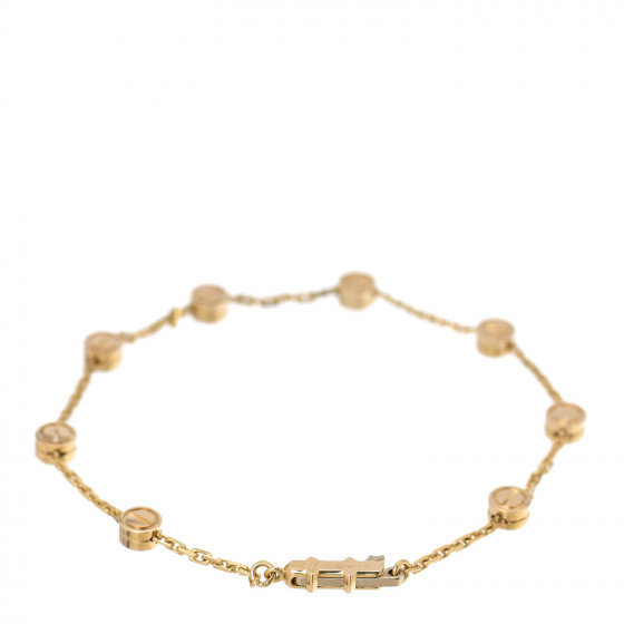 CARTIER 18K Yellow Gold LOVE Station Bracelet 982864
