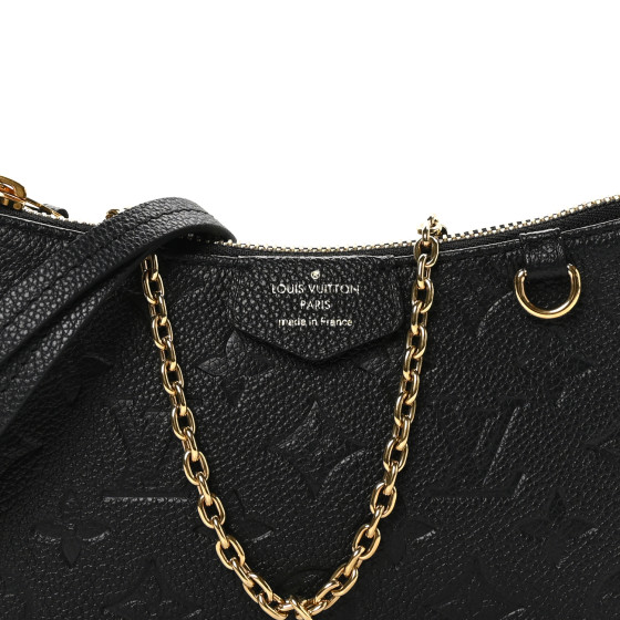 LOUIS VUITTON Empreinte Easy Pouch On Strap Black 1531661