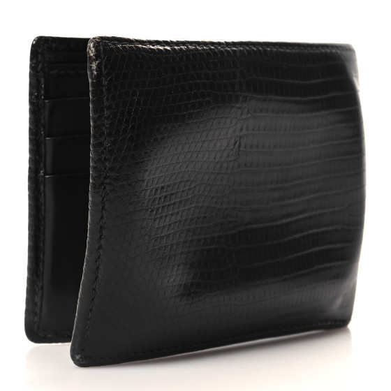 長財布 you a use Roto wallet (Lizard black) Zippy Wallet XL Semi matte alligator Black - Maison Jean