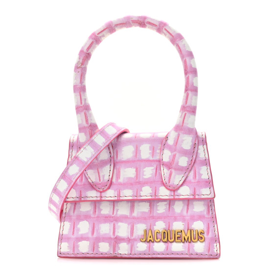 【関税込み】JACQUEMUS ピンク＆グレー Le Gilet Rosa ベスト Jacquemus - Le sac Rond leather bag Pink - The Corner