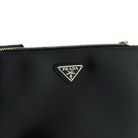 【関税送料込】Prada Polka Dot Mesh & Leather Tote ブラック PRADA Mesh Sequin Polka-Dot Tote Bag Black 1070316