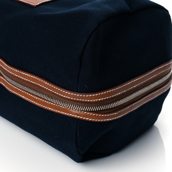 大人気★【HERMES】Odyssee Terre ダッフルバッグ HERMES Toile Goeland Idro Calfskin Odyssee Terre Duffle Bag
