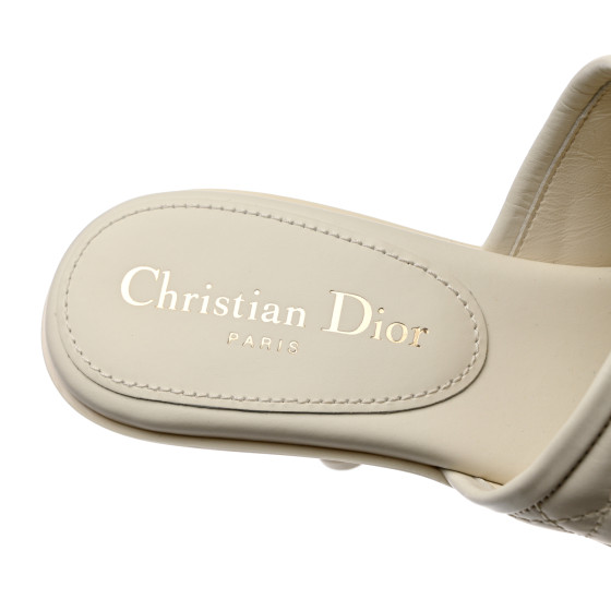 日本未入荷モデル★Dior Dio(r)evolution-muiltje サンダル CHRISTIAN DIOR Calfskin Cannage Quilted Dio(r)evolution 80mm