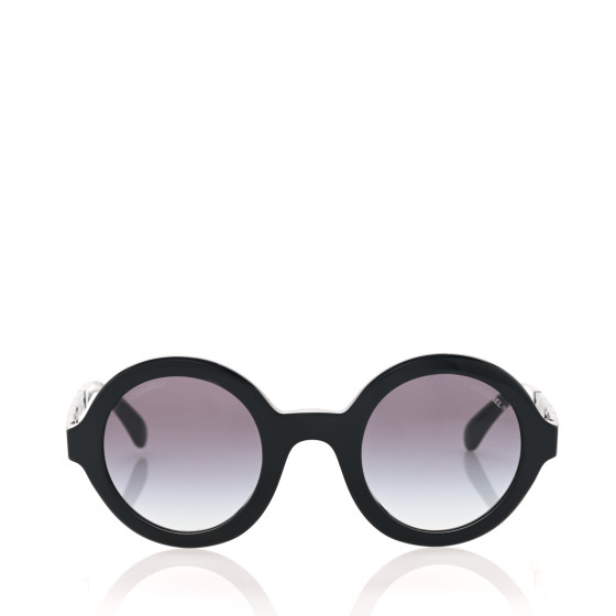 CHANEL Acetate Sunglasses 5441 Black 1142726 | FASHIONPHILE