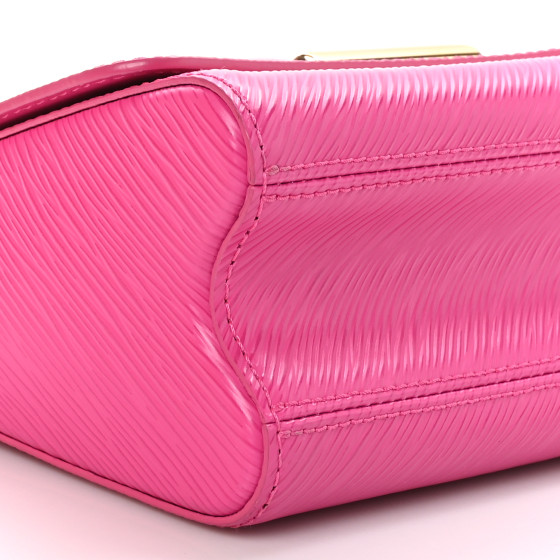 LOUIS VUITTON Epi Twist Braided Chain Shoulder Bag PM Rose