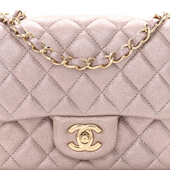 ★emis★FUR SQUARE FLAP BAG★ FUR SQUARE FLAP BAG-SKY BLUE - EMIS