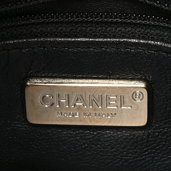 CHANEL Lambskin Crystal Diamante Small Flap Black 1614127