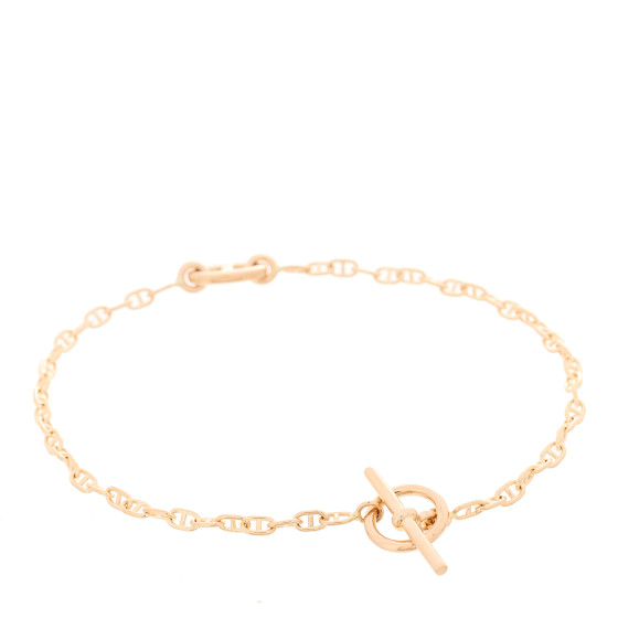 HERMES 18K Rose Gold TPM Farandole Bracelet ST 1615903