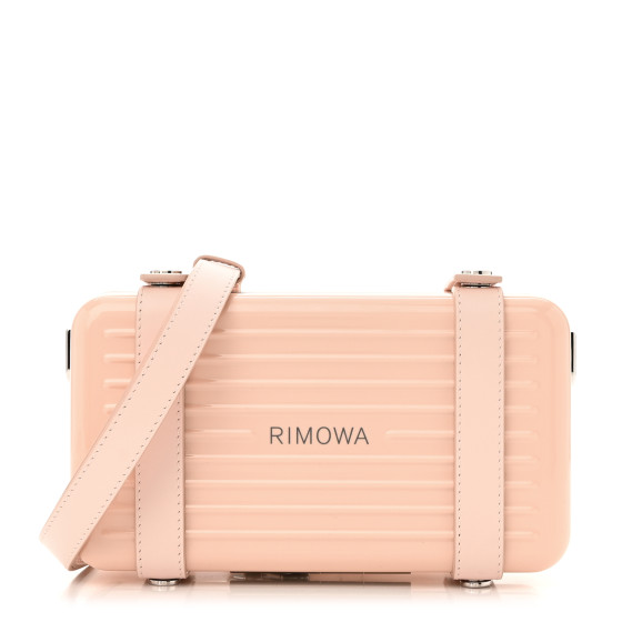 RIMOWA Gloss Polycarbonate Personal Cross-Body Bag Petal