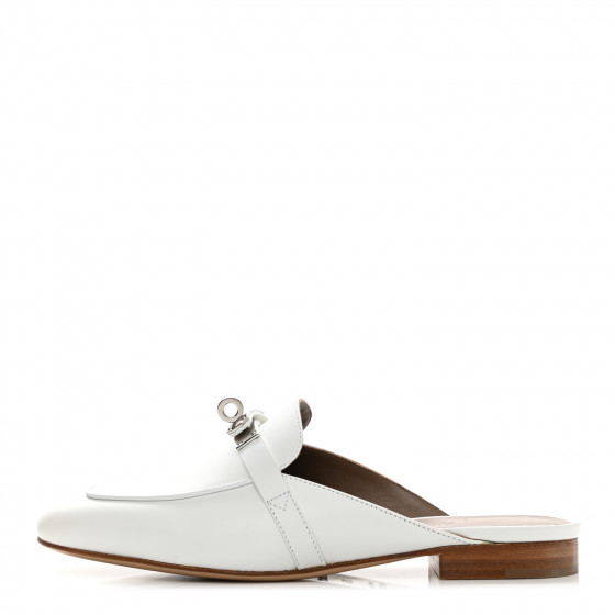 HERMES エルメス ひざ丈スカート 白 44(L位) 4103524J0094 HERMES - HERMES エルメス ひざ丈スカート 44(L位) 白 【古着
