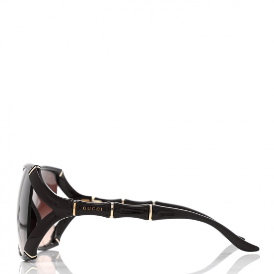 GUCCI Bamboo Effect Sunglasses GG0505S Brown 1047342
