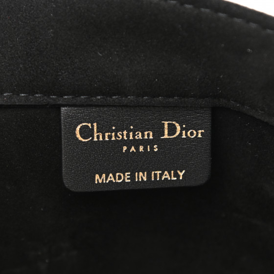 Dior Christian Dior バッグ CHRISTIAN DIOR Suede Floral Hand Painted Large Book Tote