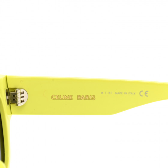 CELINE Acetate Cat Eye Sunglasses CL 40197U Neon Green