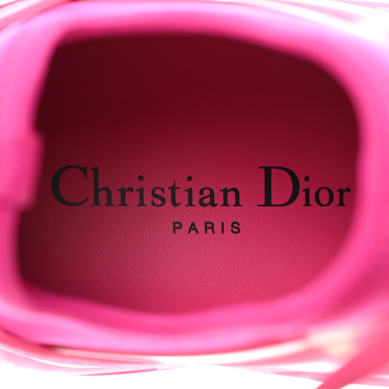 CHRISTIAN DIOR Neoprene Rubber Womens D-Connect Sneakers