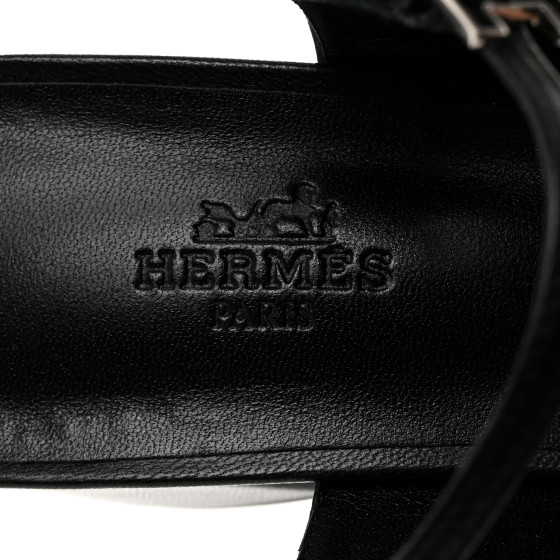 HERMES Goatskin Jackie 50 Pumps 38 Black 1529909 | FASHIONPHILE