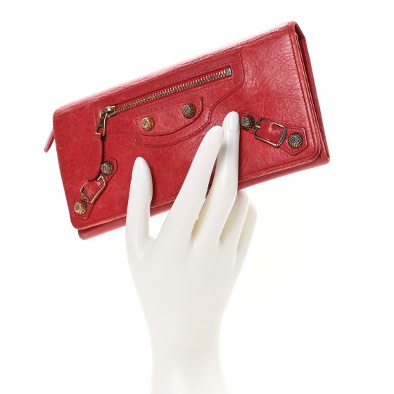 BALENCIAGA archive giant leather wallet