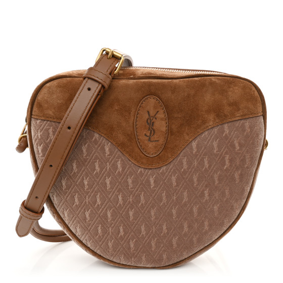 【送料&関税込】Saint Laurent Brown Suede Crossbody Bag Niki suede crossbody bag in brown - Saint Laurent | Mytheresa