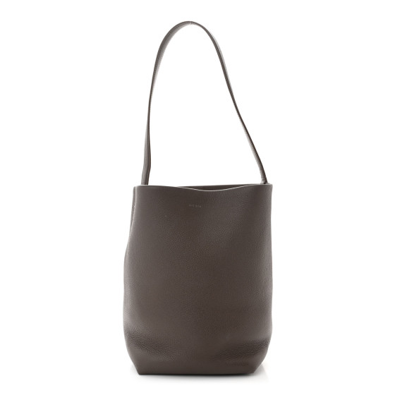 国内即発【The Row】Medium N/S Park Tote W1313 DARK TAUPE Medium N/S Park Tote Bag Tan in Leather – The Row