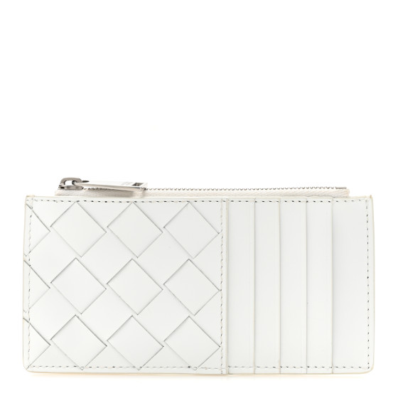 折りたたみ財布 BOTTEGA VENETA Intrecciato Card Holder Finecone Intrecciato leather cardholder | Bottega Veneta