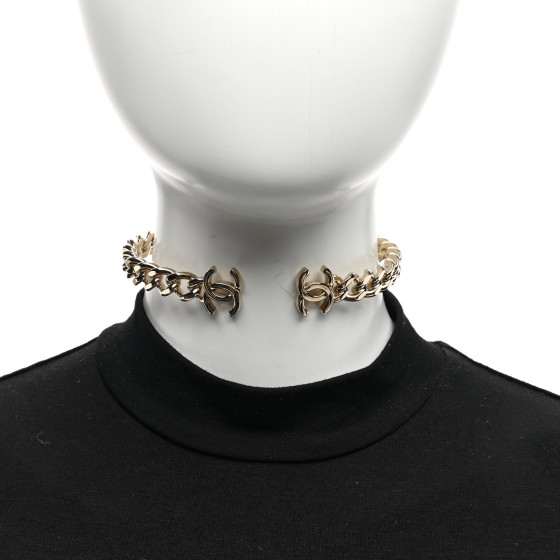 【Chanel】シャネル★chocker★CCチョッカー★ゴールド★未使用 楽天市場】シャネル CHANEL ネックレス チョーカー メタル