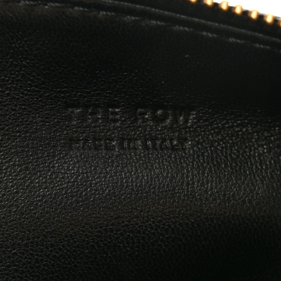 NEW★大人気★THE ROW/ザロウ 90's black nubuck leather bag THE ROW Nubuck 90's Bag Black 1535677 | FASHIONPHILE