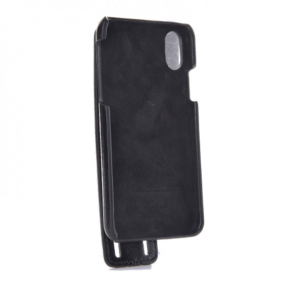 CHRISTIAN DIOR Crinkled Calfskin J'adior Tech iPhone X Case