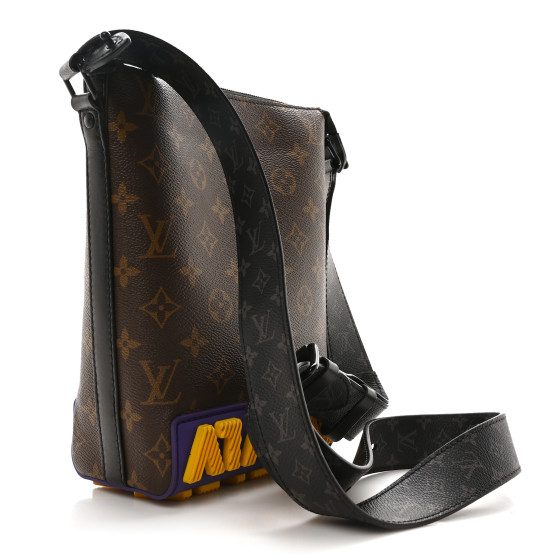 LOUIS VUITTON Monogram LV Rubber Cruiser Messenger