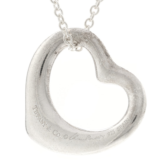 アクセサリー Tiffany SV925 Open Heart Pendanttop 22mm Tiffany SV925 Open Heart Pendanttop 22mm - メルカリ
