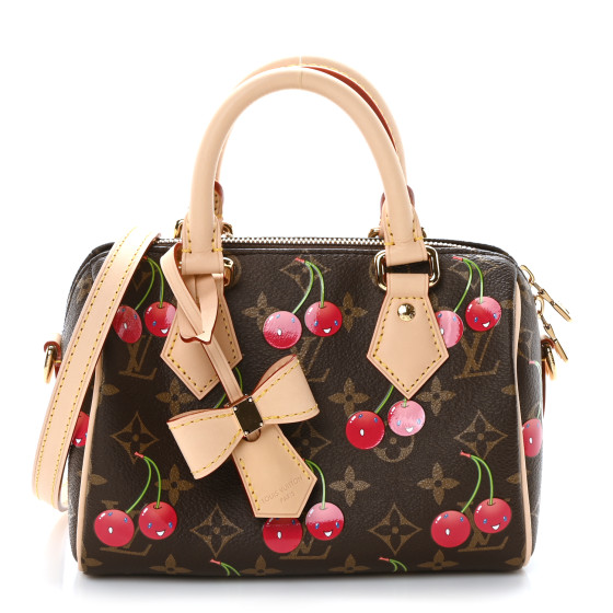 LOUIS VUITTON LV X TM Monogram Cerises Speedy Bandouliere 20
