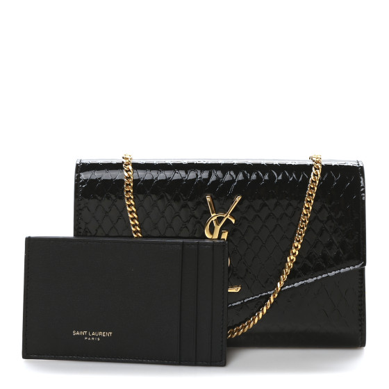 Supreme Leather Chain Wallet Black 新品 Supreme レザーチェーンウォレット | 高級カーフスキン使用 - UG
