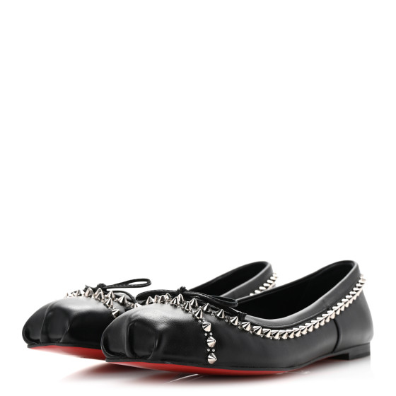 Christian Louboutin  フラット　ミュール Super Loubi Flip - Flip-flops - Rubber - Black - Women
