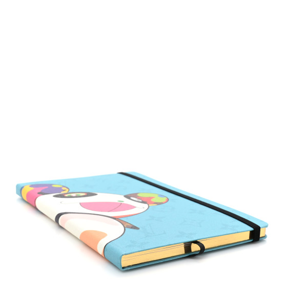 LOUIS VUITTON LV x TM Jane Superflat Notebook MM Turquoise