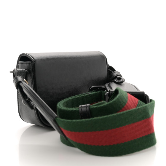 バッグ a GUCCI X ADIDAS Textured Dollar Calfskin Web Small Trefoil