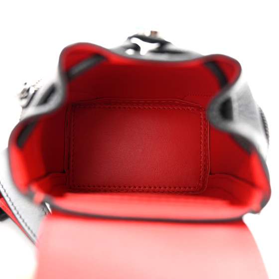 【新品】クリスチャンルブタンExplorafunk keyring Bag CHRISTIAN LOUBOUTIN Calfskin Spiked Mini Explorafunk Keyring