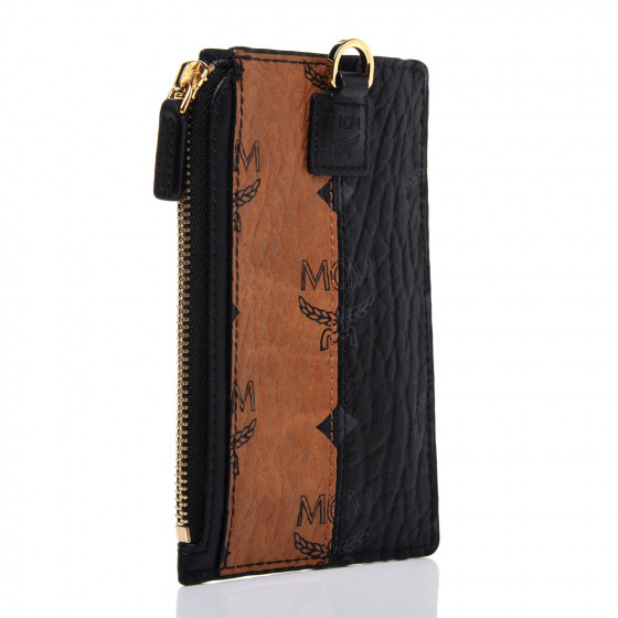 [MCM]★韓国人気★Aren Maxi Visetos Lanyard Card Case MCM]☆韓国人気☆Aren Maxi Visetos Lanyard Card Case