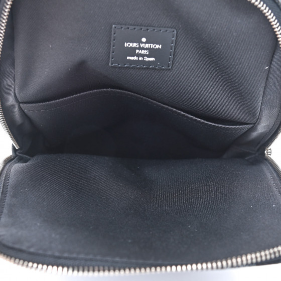 LOUIS VUITTON Damier Graphite World Map Avenue Sling