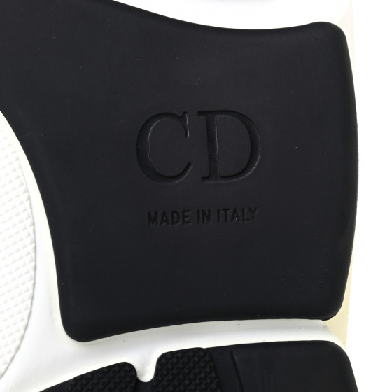 CHRISTIAN DIOR Technical Mesh Calfskin Mens B22 Sneakers 44