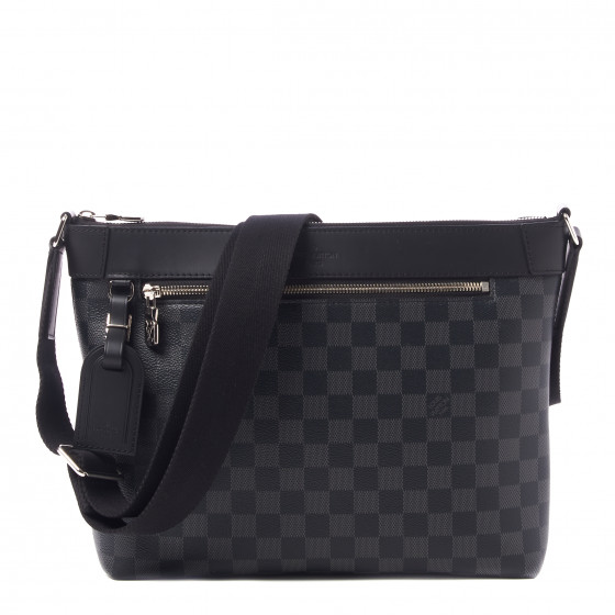 LOUIS VUITTON Damier Graphite Mick PM 986899 | FASHIONPHILE