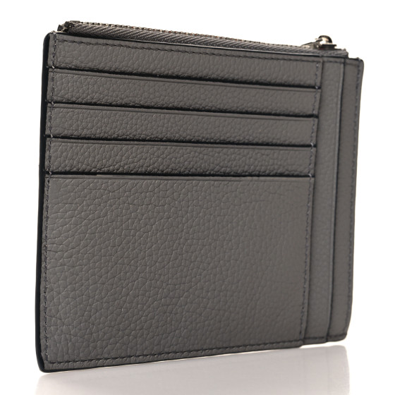LOEWE カードケース Coin cardholder in soft grained calfskin Coin cardholder in soft grained calfskin Black - LOEWE